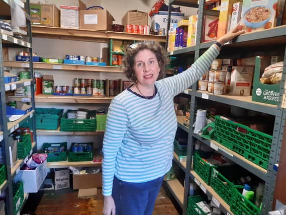 Isabel Forrester of the Horncastle Community Larder.