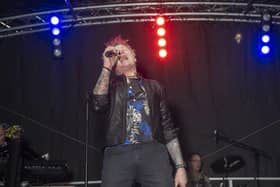 Stolen Fridays performing at Boston's Christmas lights switch-on last year.