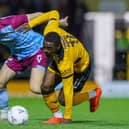 Boston action at home to Gateshead on Tuesday. Pic by Chris Bray.