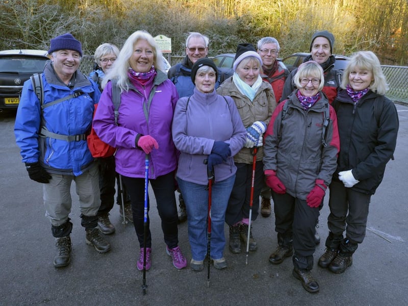 The group from Quest at the Round Louth Walk of 2015.