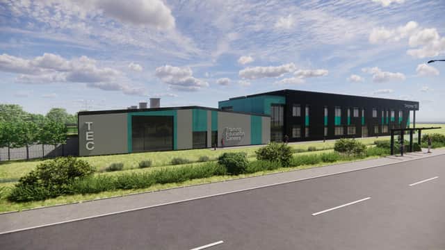 Work is underway on a new campus for Skegness TEC