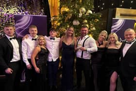 Members of the Phoenix Complex team in Skegness celebrating winning the National Fitness Awards.