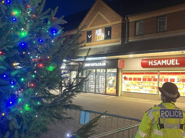Lincolnshire Police were out in crime hotspots over the festive period.