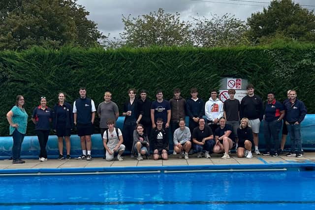 Billinghay Pool saw 18 people take part in lifeguard training last month.