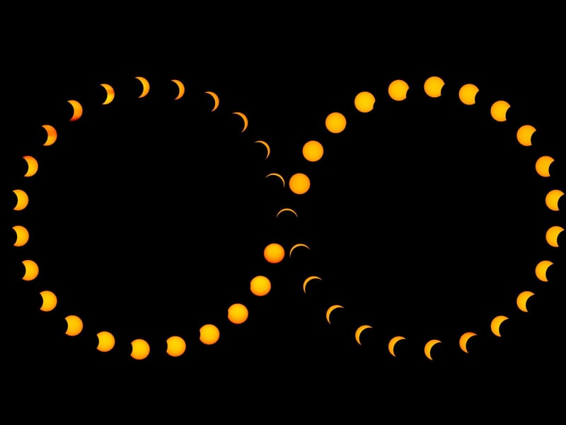 This figure-of-eight composite took hours to create in Photoshop, Christiaan said.