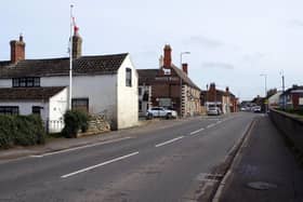 The fire broke out on High Street, Coningsby (PHOTO BY: Stephen McKay)