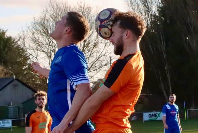 Opening Louth scorer Harry Jacklin in action against Athersley on Saturday.
