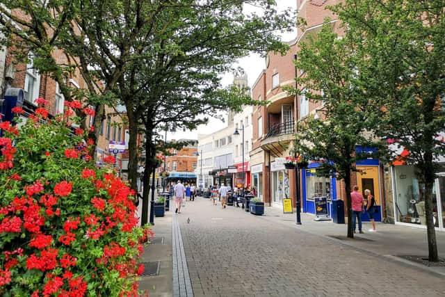 Strait Bargate in Boston's town centre. Photo by Julie Perrot