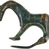 Not Roman - the Leasingham Horse Brooch. Photo: LCC
