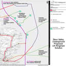 A diagram commissioned by Crown Estates to show what a grid without pylons could look like