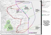A diagram commissioned by Crown Estates to show what a grid without pylons could look like