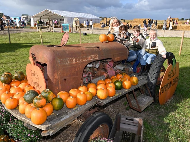 Pictured (from left) Ellie Jacques, Harrison Jacques, nine, and Isaac Jacques, six.