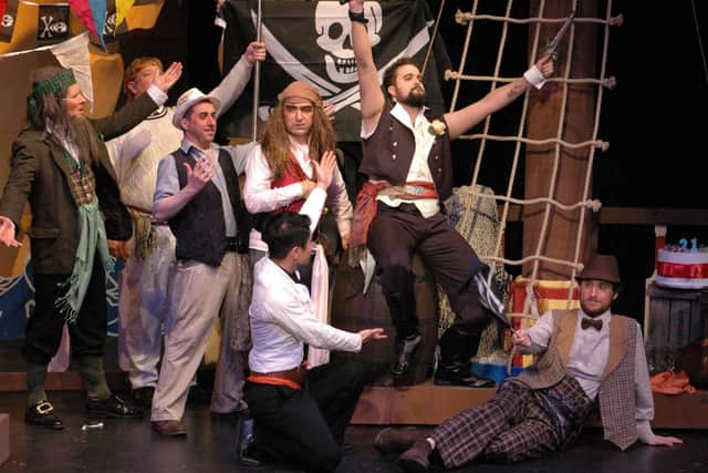 Another scene from 'The Pirates Of Penzance' production of 2015 by the New London Opera Group.