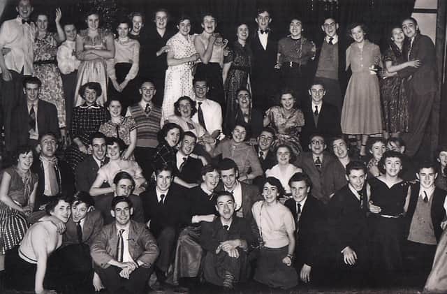 A photo from Louth's Youth Fellowship group from the early 1950s.