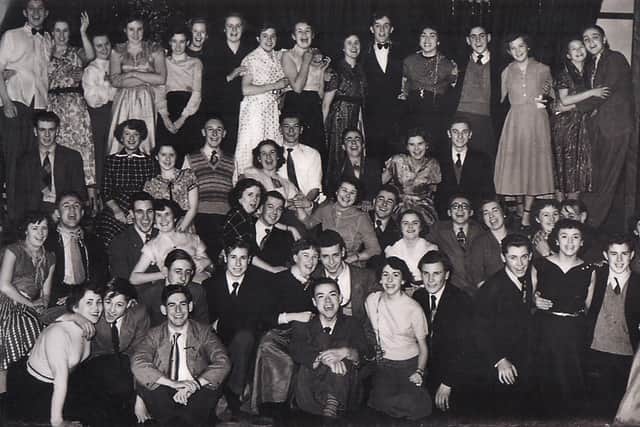 A photo from Louth's Youth Fellowship group from the early 1950s.
