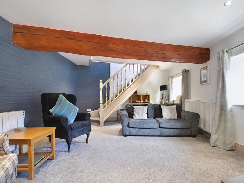 The annexe's lounge.