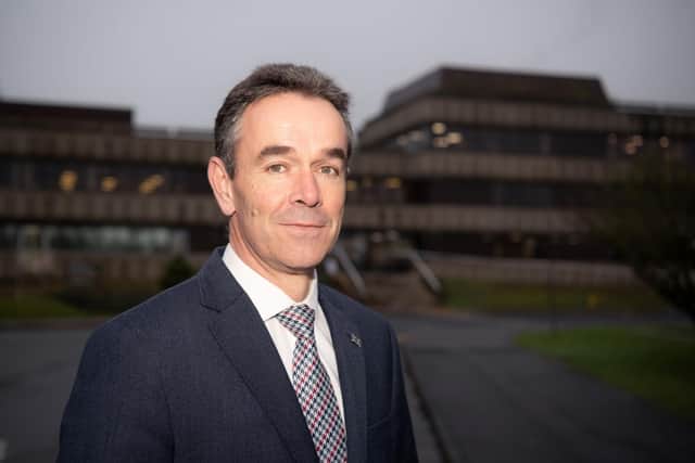 Chief Constable Chris Haward.