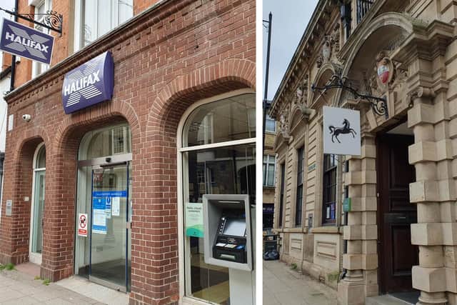 The Sleaford branches of Halifax and Barclays banks closed their doors for good on Thursday, March 12.