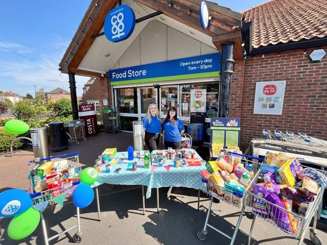 Food bank drive at Haxey Food Store