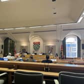 Thursday's SKDC Cabinet meeting. Photo: James Turner