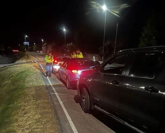 Lincolnshire Police have made random checks along the coast.