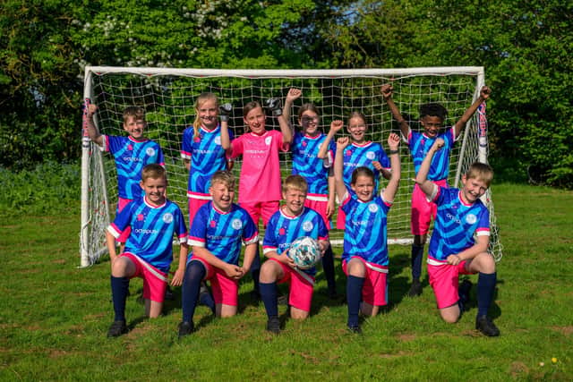 Spilsby Primary Academy pupils celebrates Gold Sports Mark Award