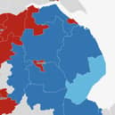 Greater Lincolnshire results map