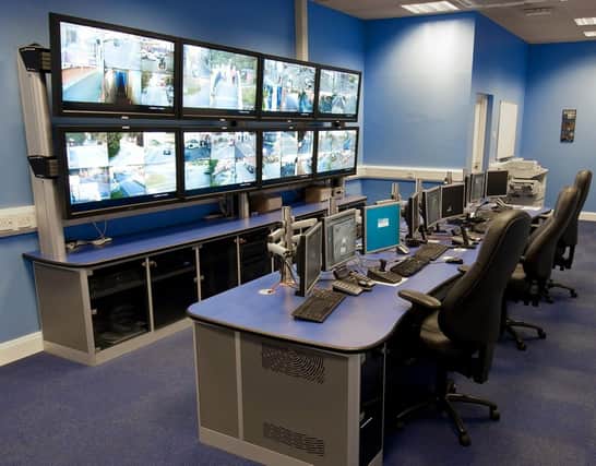Boston's CCTV suite.