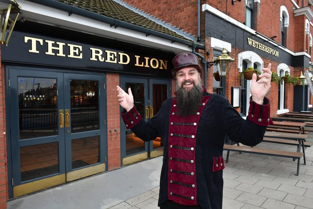 Gary Starr who officially reopened the pub says he thinks the refurbishments are stunning.