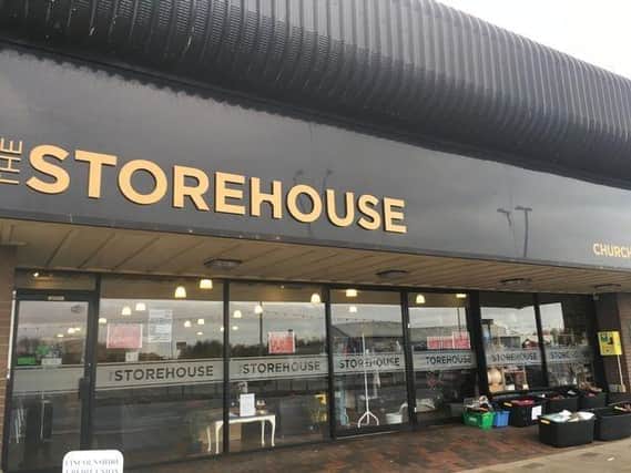 The Storehouse food bank is on North Parade, Skegness.