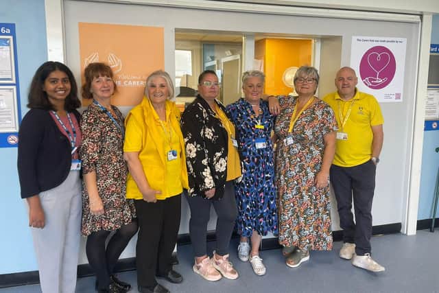 The Care Partner Hub team at the hub at Pilgrim Hospital, Boston