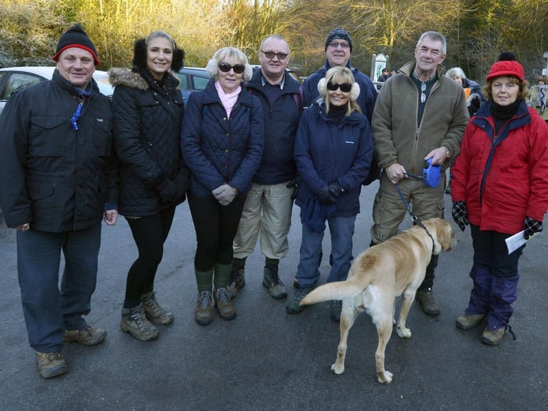 Another group from the Round Louth Walk of 2015.