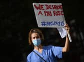 No NHS trusts in Sussex will take part in strikes (Photo by JUSTIN TALLIS/AFP via Getty Images)