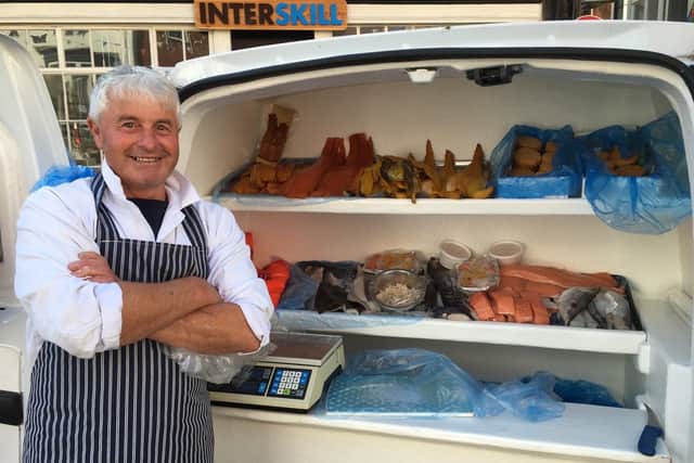 Garrod Fishmongers, who attend Louth Market on Wednesdays.