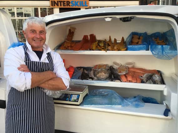 Garrod Fishmongers, who attend Louth Market on Wednesdays.