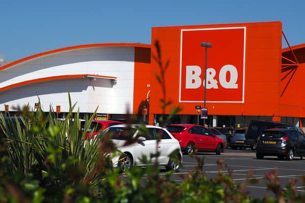 B&Q stores have reopened