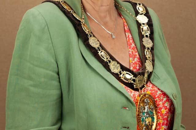 Christmas Greetings from Coun Lucille Hagues, Chairman of North Kesteven District Council.