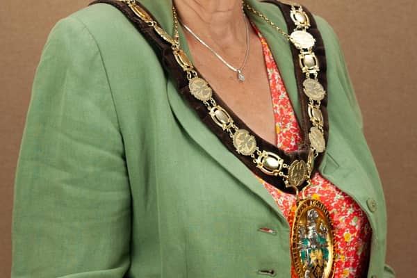 Christmas Greetings from Coun Lucille Hagues, Chairman of North Kesteven District Council.