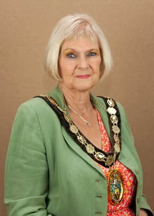 Christmas Greetings from Coun Lucille Hagues, Chairman of North Kesteven District Council.