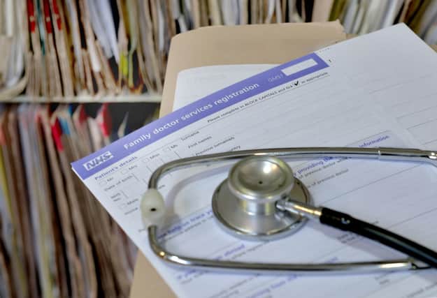 File photo dated 10/09/14 of a registration form and a stethoscope at the Temple Fortune Health Centre GP Practice near Golders Green, London. A survey of GPs found only 14% felt they had sufficient access to mental health practitioners, prompting the Lib Dems to say the Scottish Government has broken its commitments. Issue date: Sunday November 19, 2023.