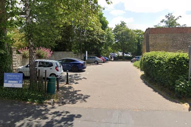 Westgate car park in Sleaford is being closed by NKDC with immediate effect today (Friday March 15), to ensure public safety while a potentially dangerous structure is dealt with. Photo: Google