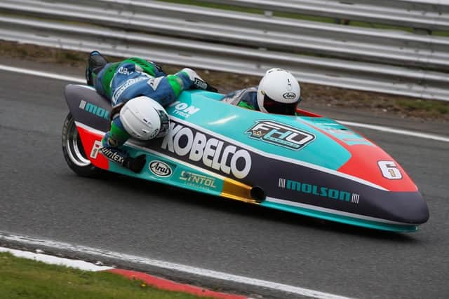Ellis and Clement in action at Oulton Park.