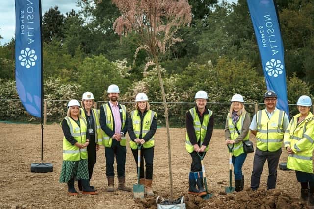 Ceremonial Tree Planting at Manthorpe Chase