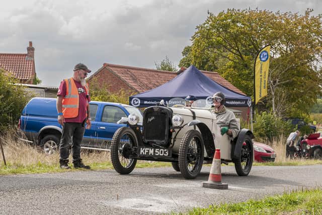 An Austin Seven on the Start line