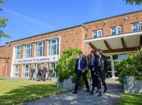 Staff and pupils at King Edward VI Academy in Spilsby are celebrating a 'Good' Ofsted report.
Picture: Chris Vaughan Photography Ltd