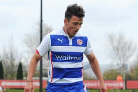Lewis Collins in action during his time at Reading.