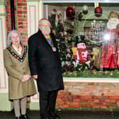 The winning window - The Flower Shop, Jermyn Street.