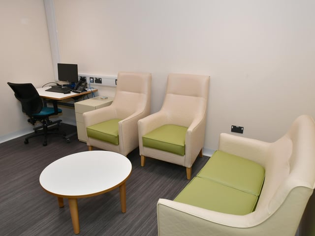 One of the three Therapy Rooms at Novak House.