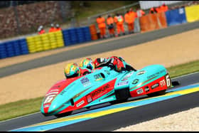 Ellis and Clement in Action at LeMans