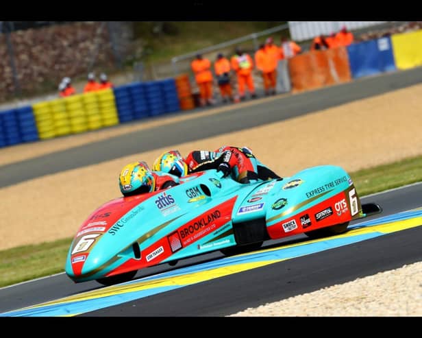 Ellis and Clement in Action at LeMans